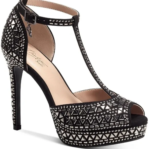 Thalia Sodi Chace Embellished Platform Pumps - Women's - Picture 5 of 6